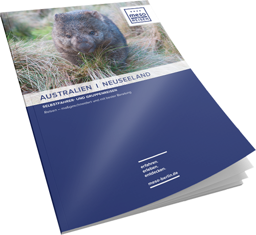 Cover unseres neuen Australien/Neuseeland Magaloges