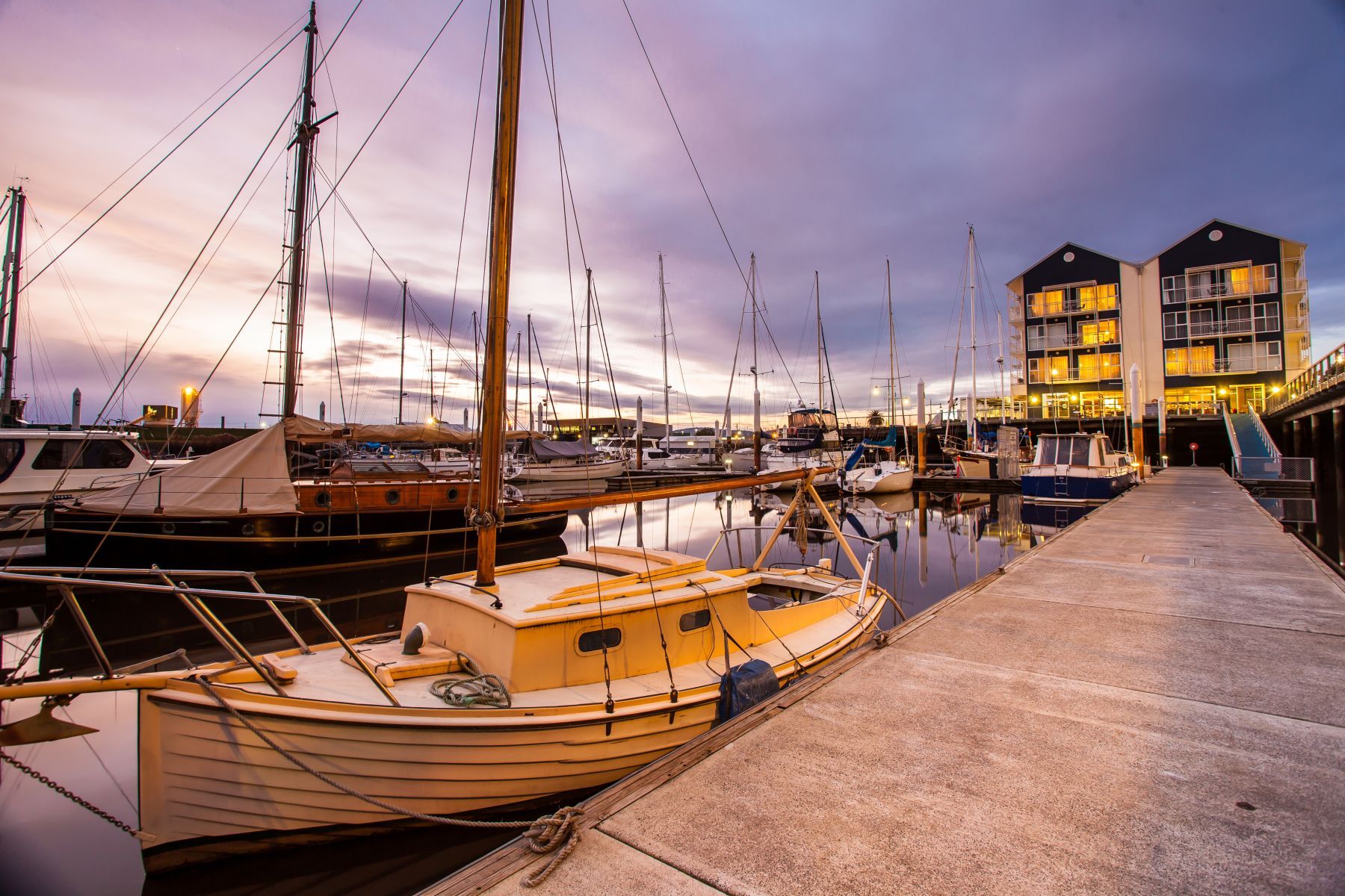 Boote in Launceston