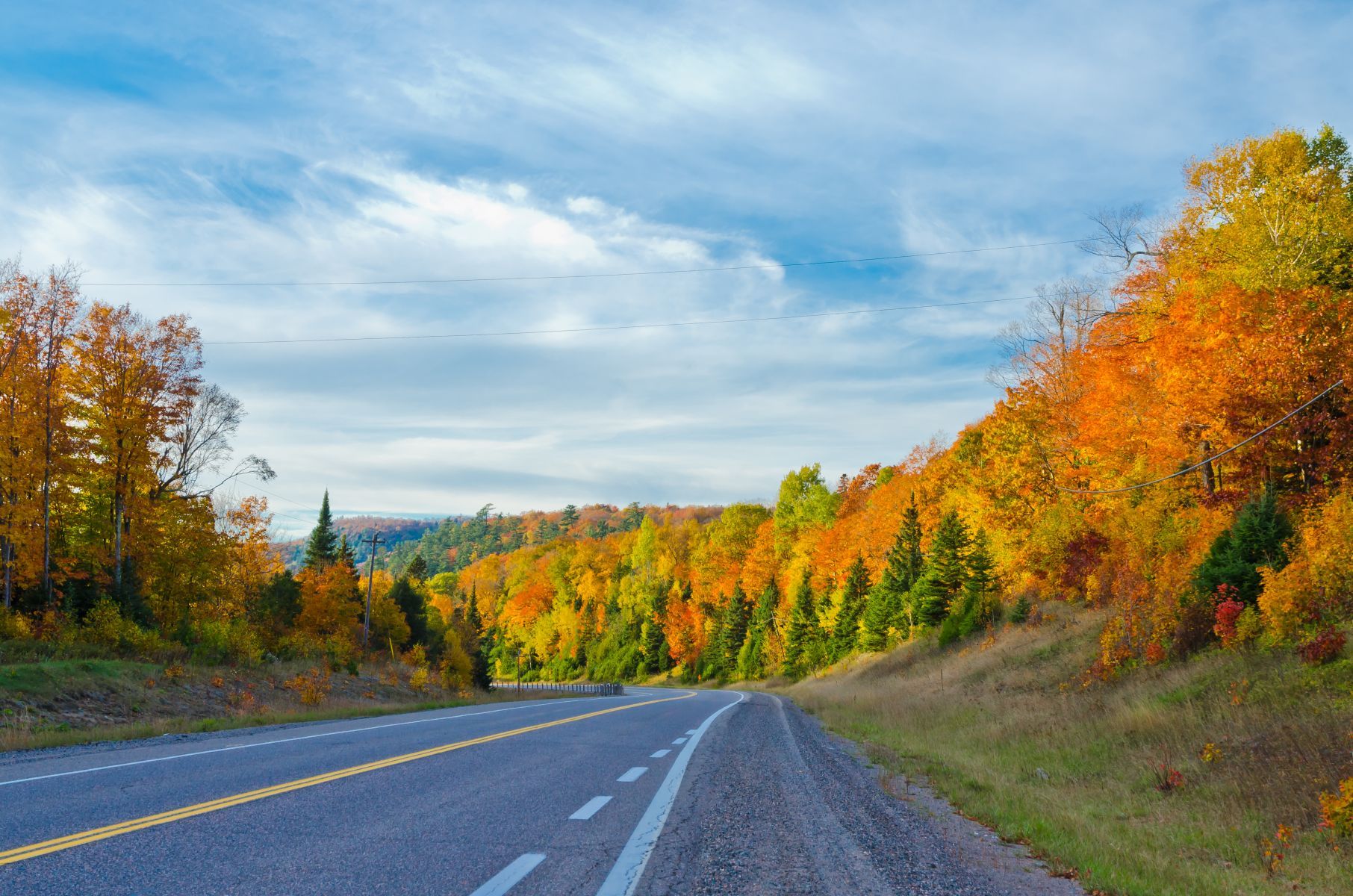 Straße in Ontario