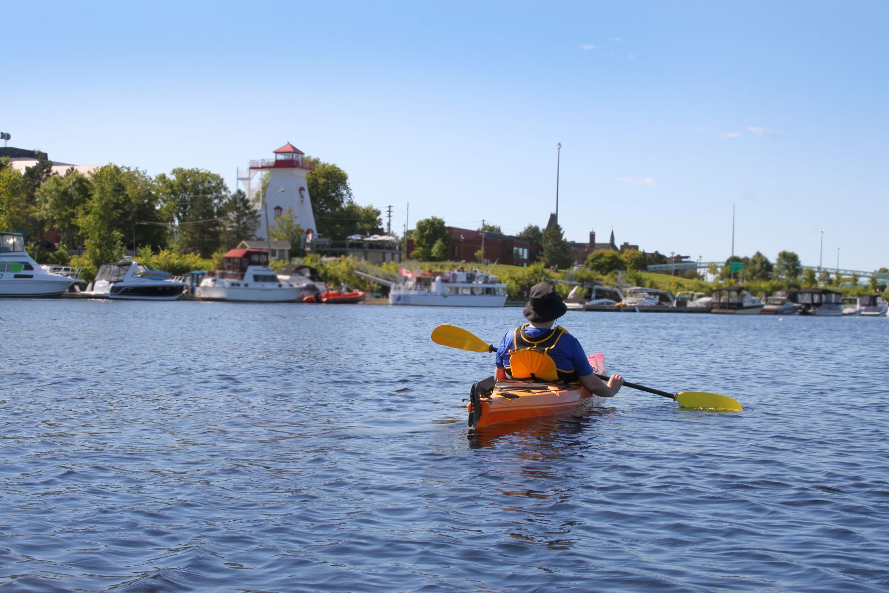 Kajak auf dem Saint John River