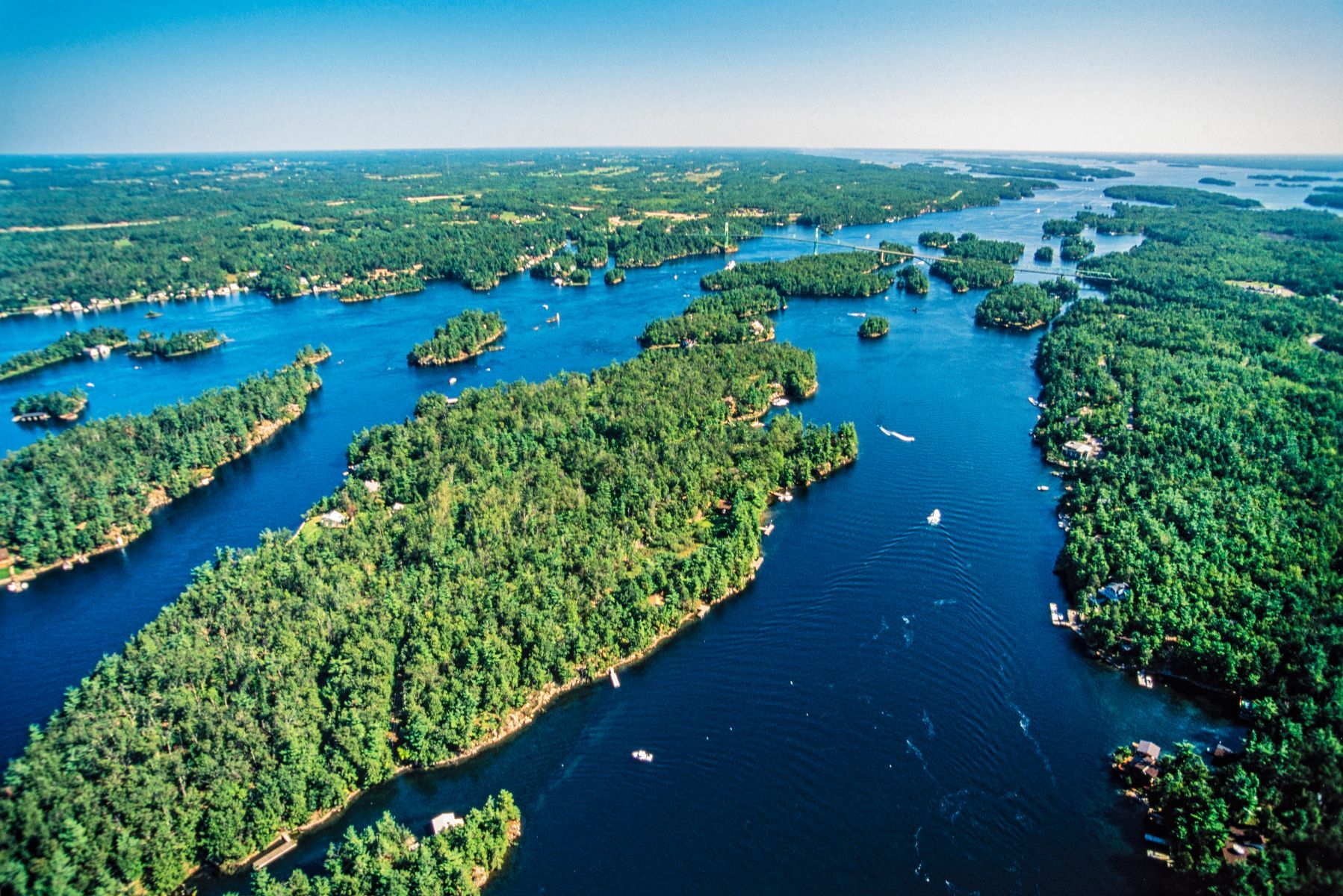 Thousand Islands von oben