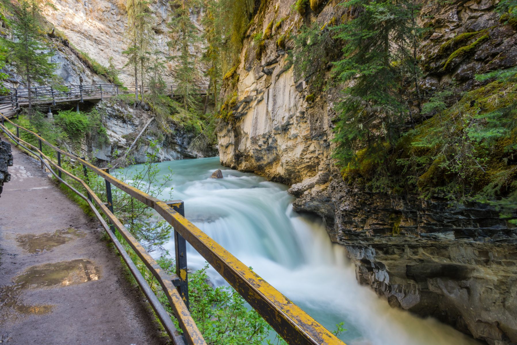 Kanada Reise: Johnston Canyon im Banff Nationalpark