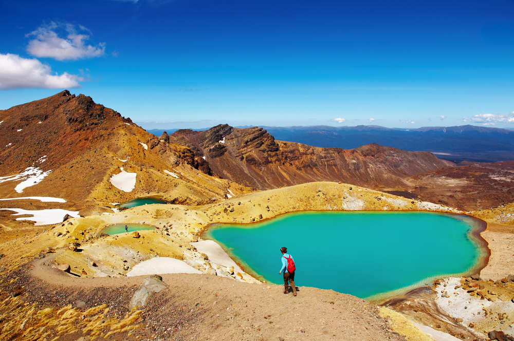 Emerald Lake Tongarire Nationalpark
