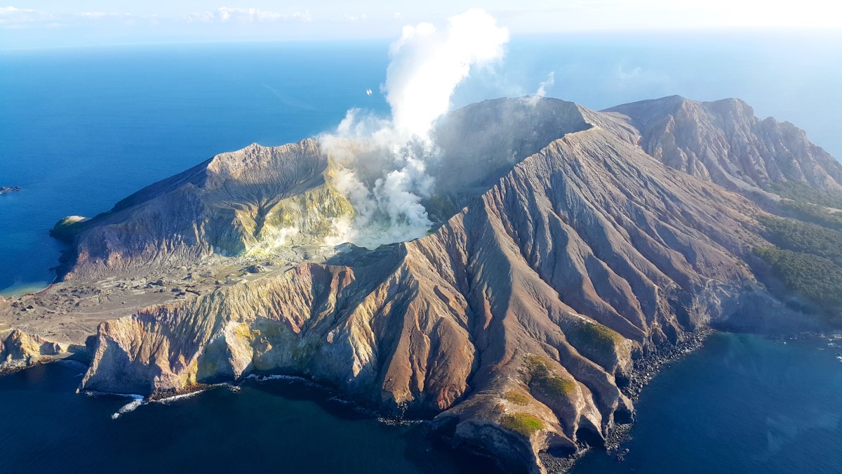 Vulkan auf White Island