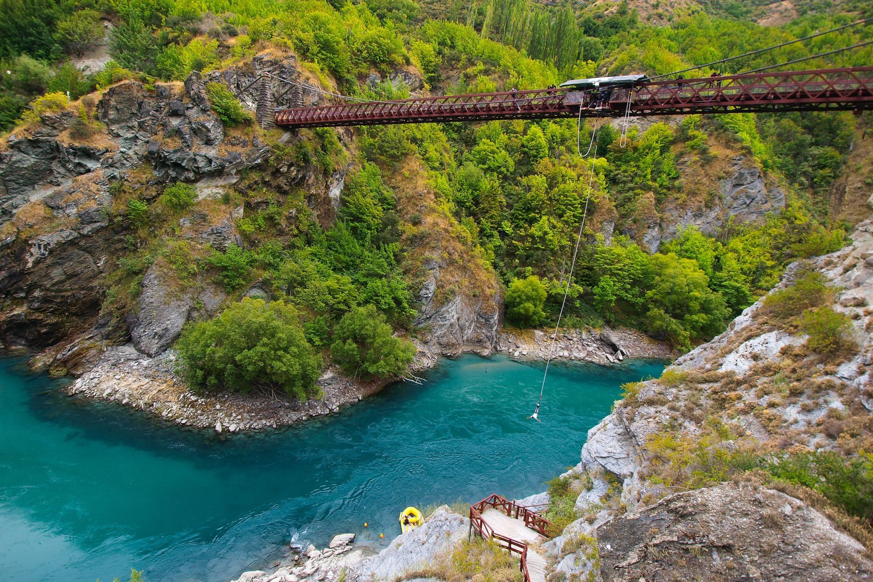 Bungee Jumping von der Kawarau Bridge