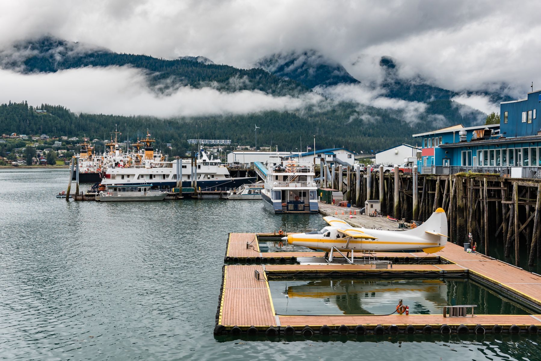 Wasserflugzeuge in Juneau