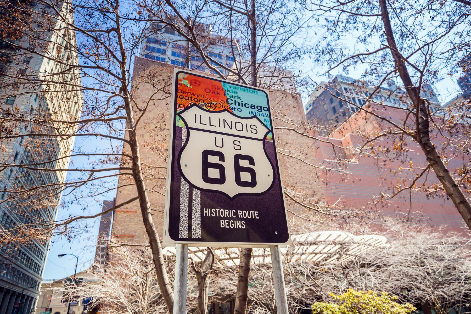 Beginn der Route 66