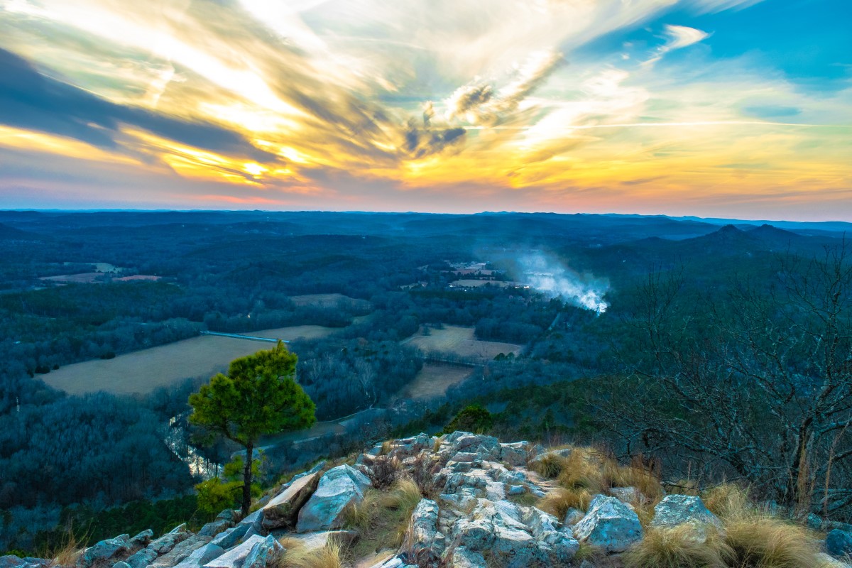 Ländliche Region in Arkansas