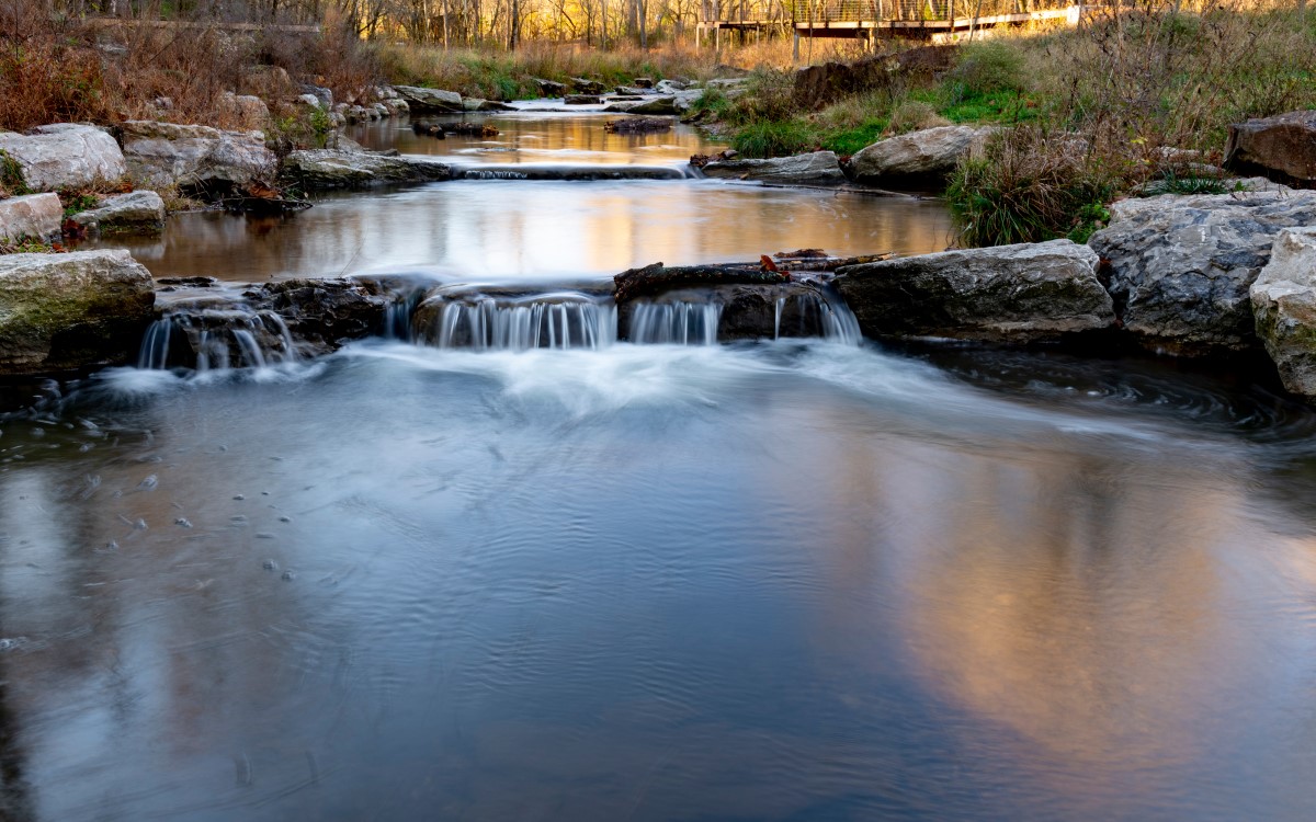 Wasserfall bei Bentonville