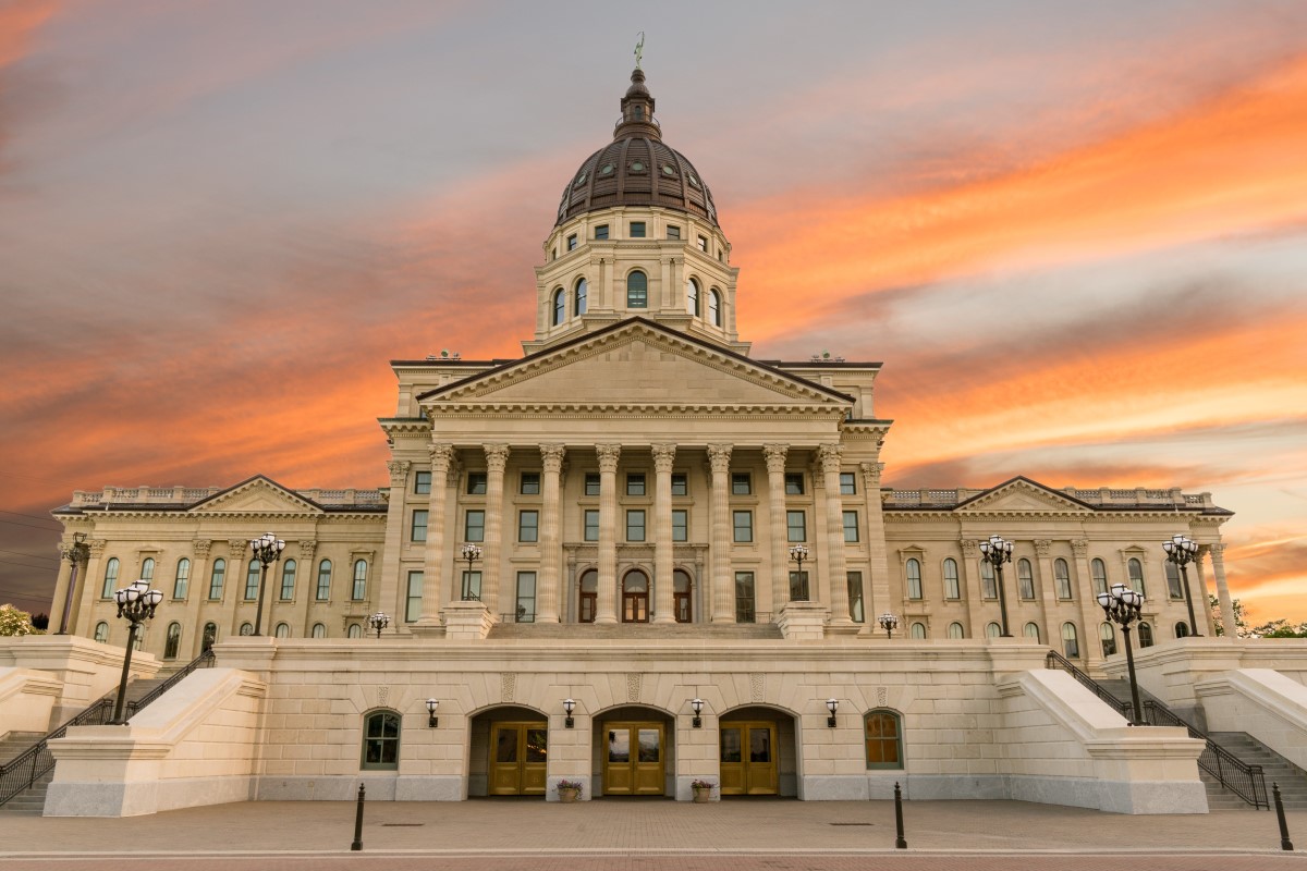 Kansas State Capitol in Topeka