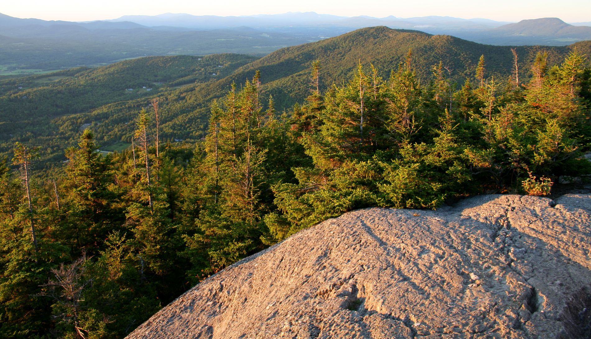 Aussicht in den Green Mountains