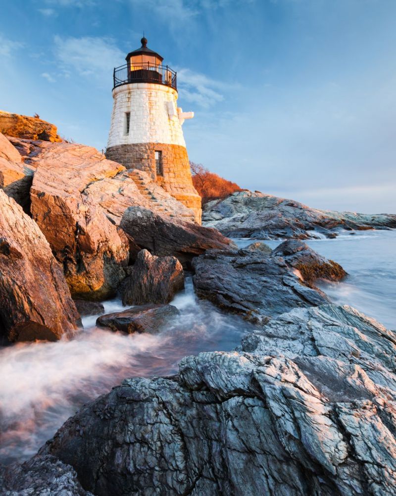 Küste in Rhode Island