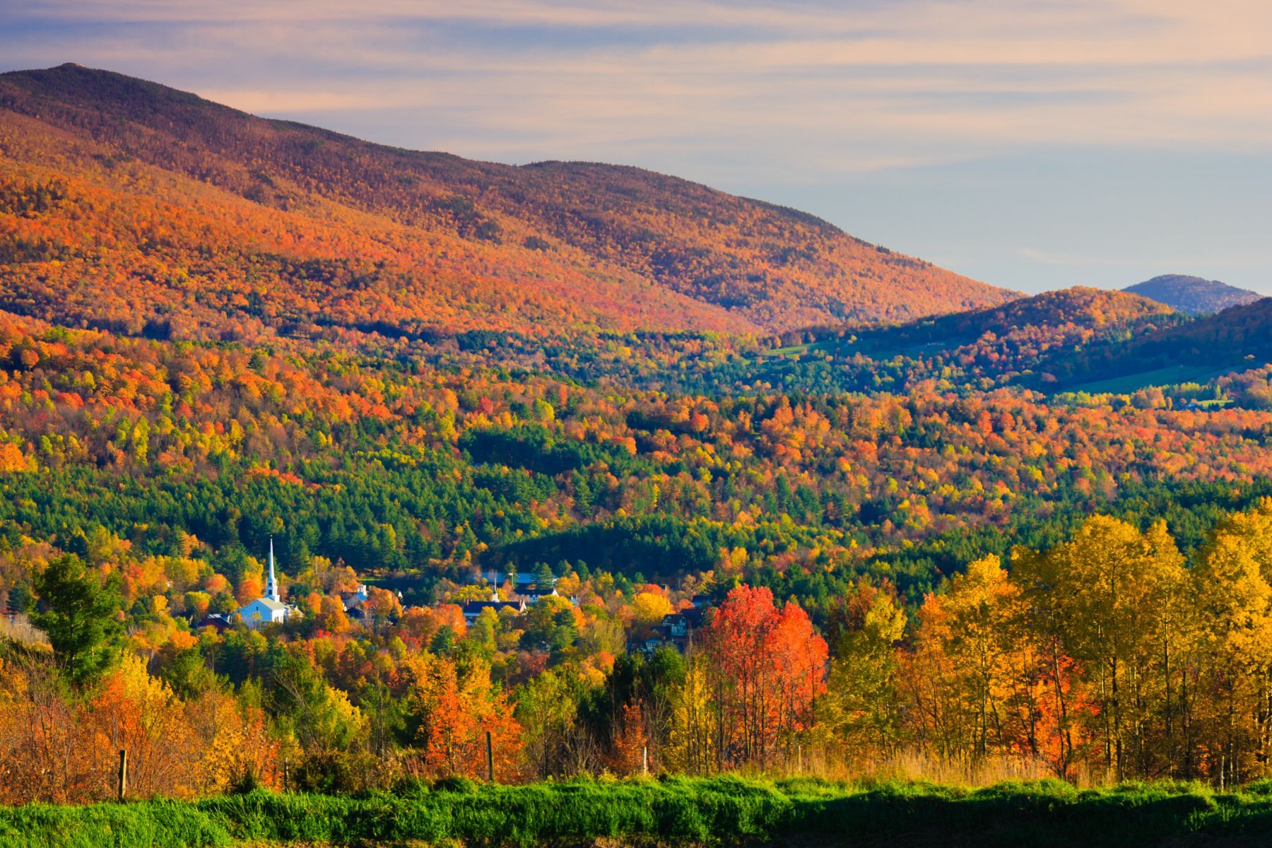 Indian Summer in Vermont