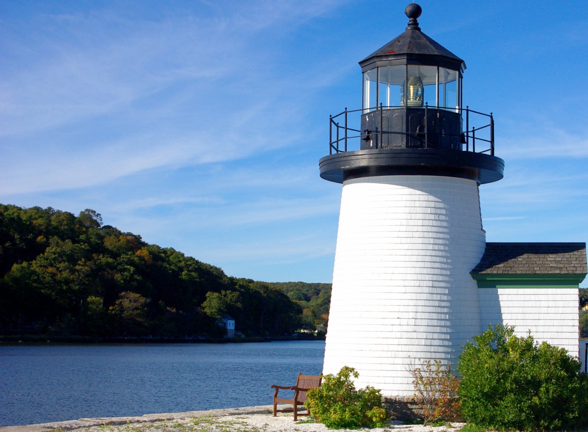 Leuchtturm in Mystic
