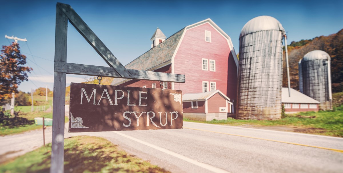 Ahornsirup-Bauernhof in Vermont
