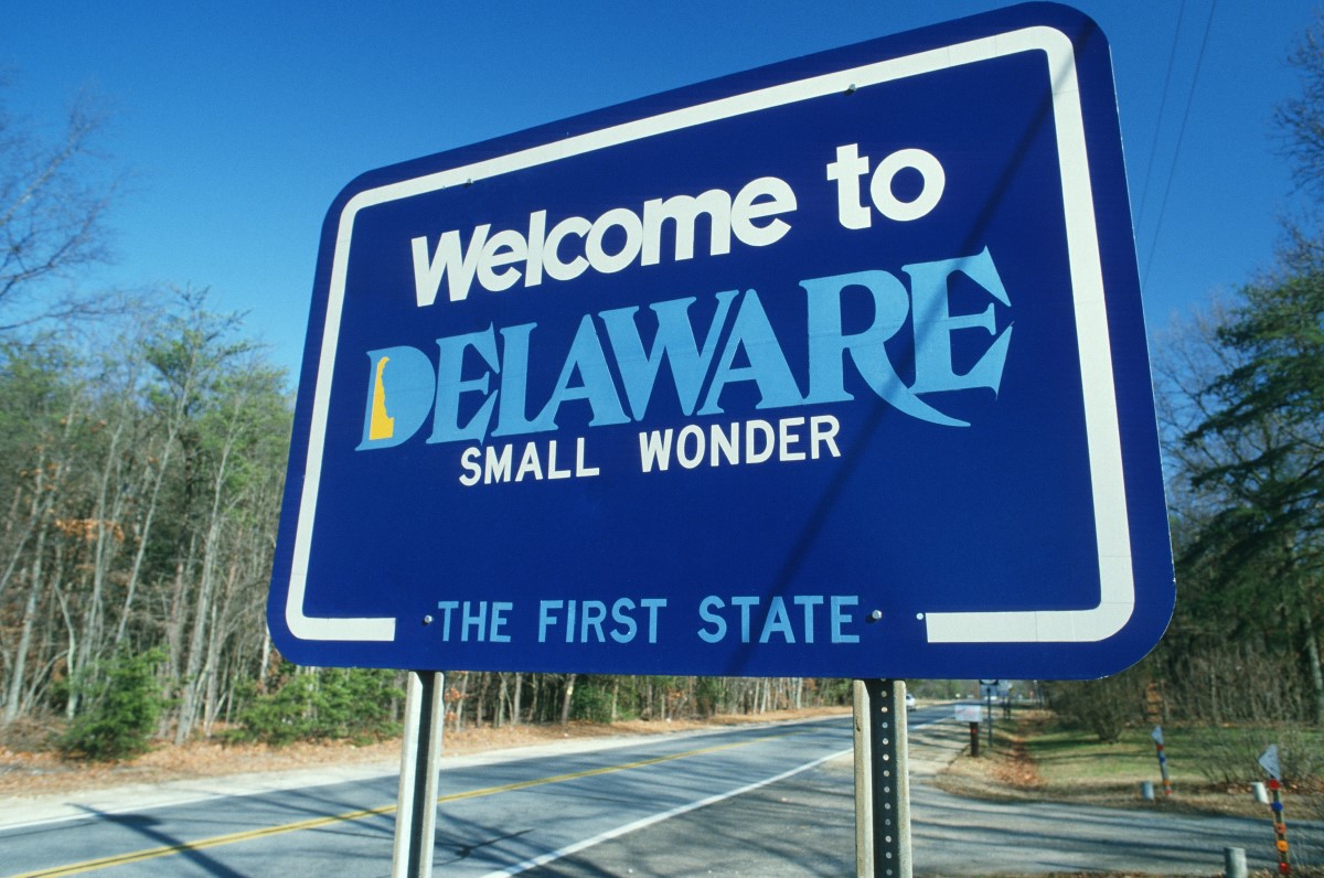 Welcome to Delaware Schild
