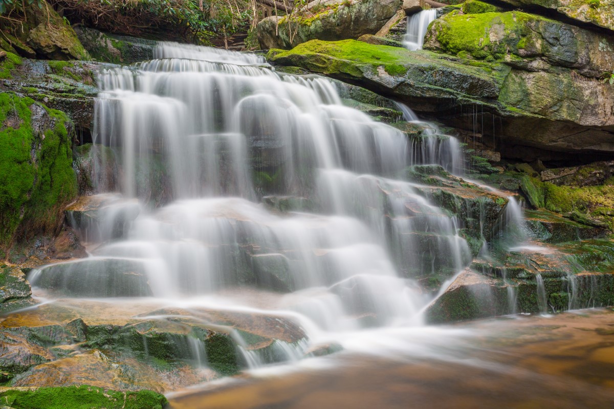 Elakala Falls im Blackwater Fall State Park