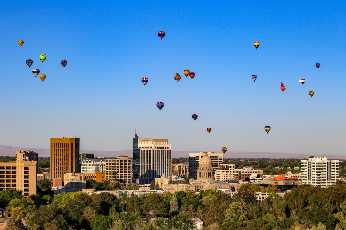 Balloon Festival in Boise