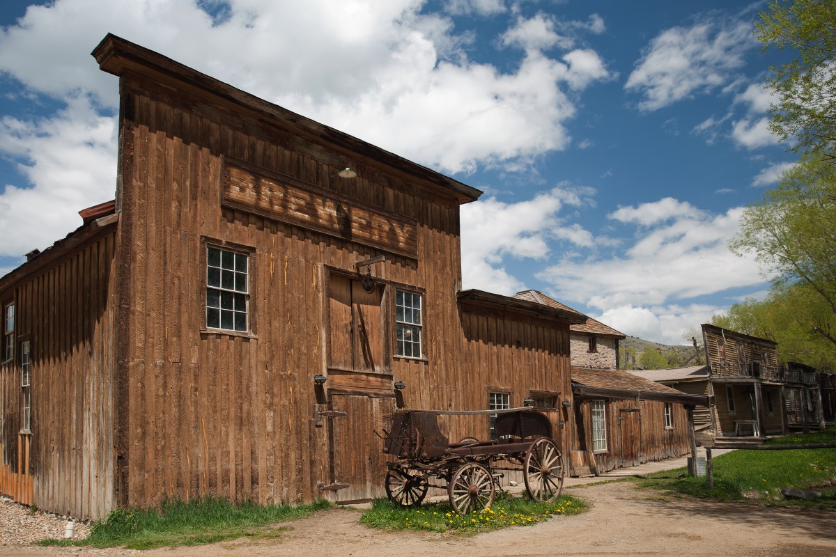 Historische Brauerei in Virginia City