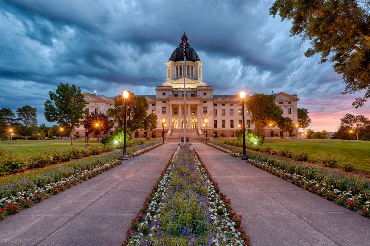South Dakota State Capitol Building in Pierre
