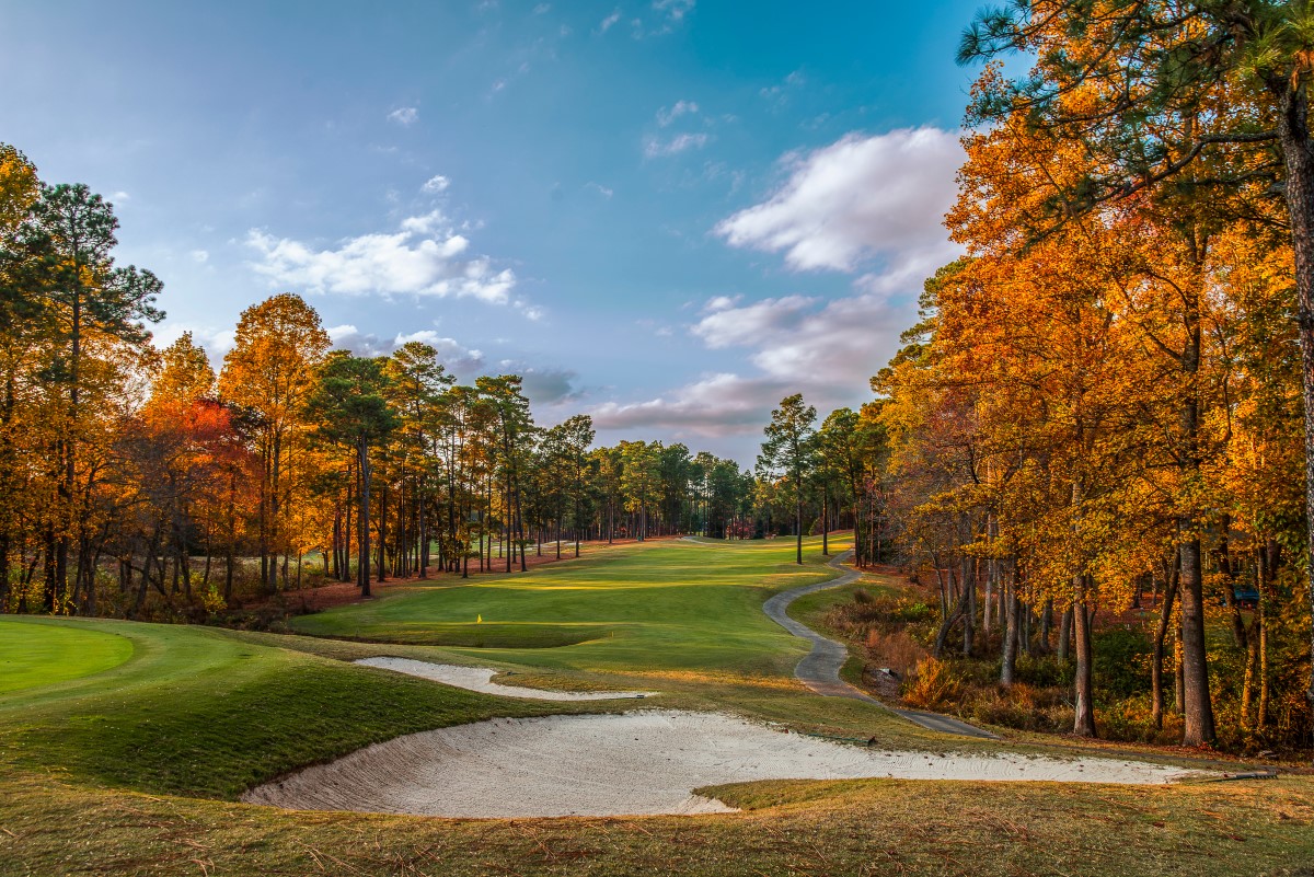 Golfplatz in North Carolina