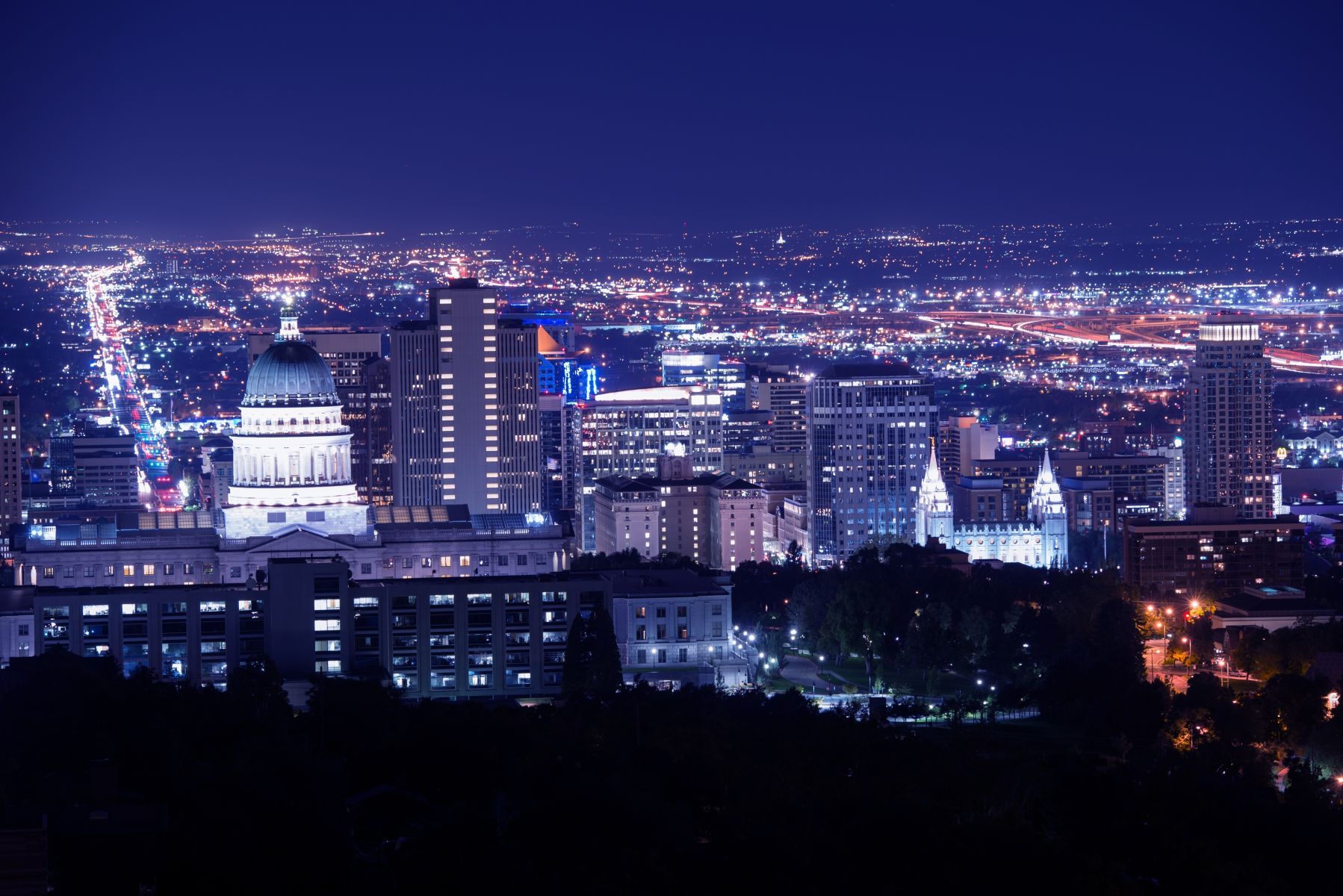 Salt Lake City Skyline