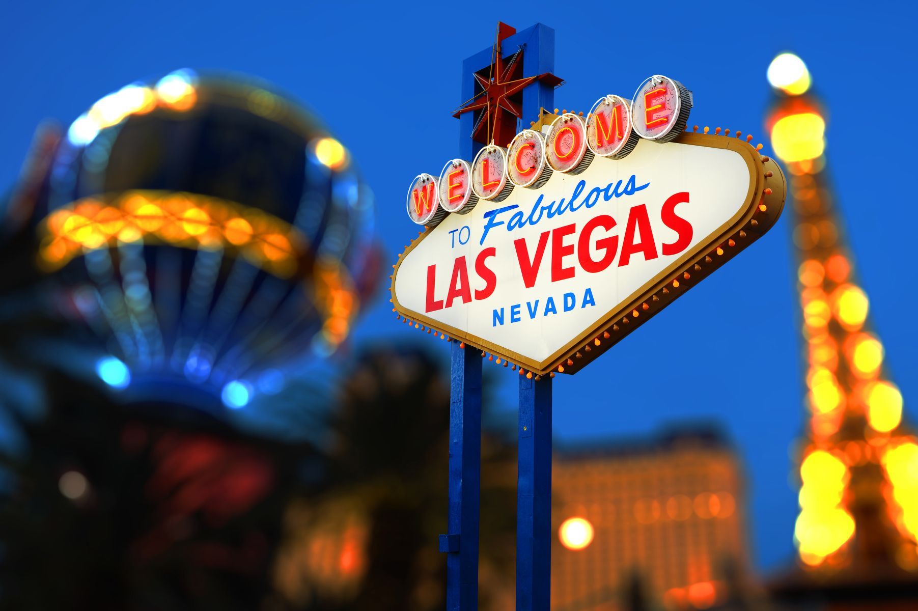 Welcome to LAs Vegas Schild